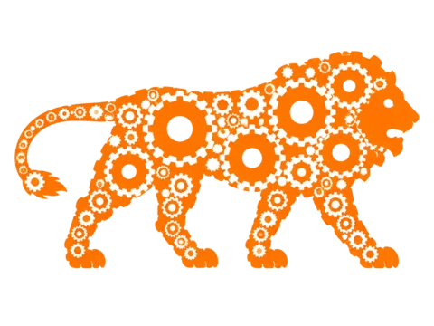 Make in India lion emblem